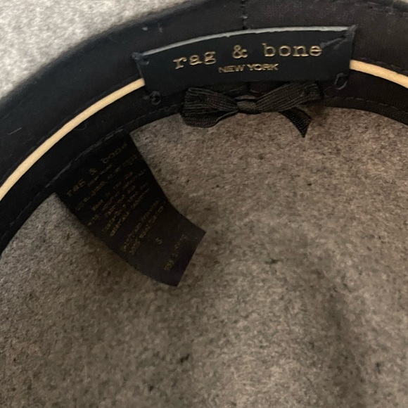 Rag & Bone Grey Wool Hat - Picture 4 of 6